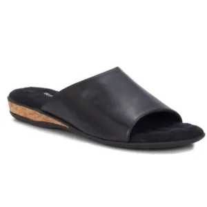 Walking Cradles Cam Womens 10.5 Medium Black  Flat  Slip On Sandals New