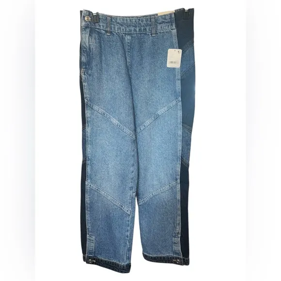 We The Free Moonlit Moto Slim Bootcut Jeans Sz 25 - NWT