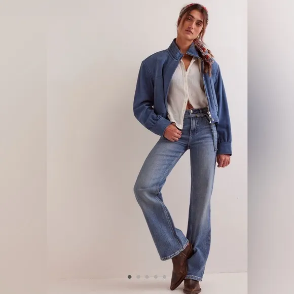 We The Free Sabine Slim A-Line Jeans