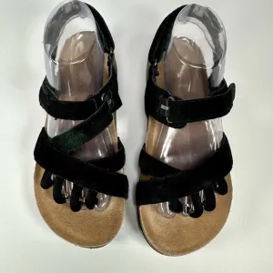 Wellrox Women’s Dune  Black Sandals