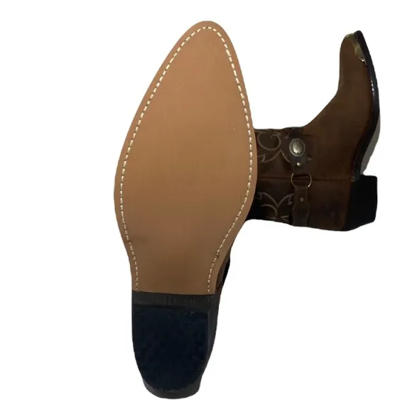 Western Cowboy Boots Brown Masterson Boot Co Mens
