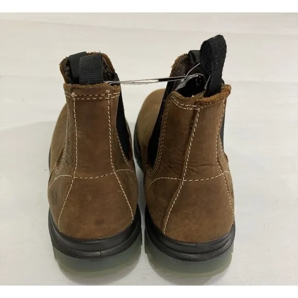 Wolverine Boots Womens Size 8 M Brown Leather Romeo Pull On W190027 Soft Toe