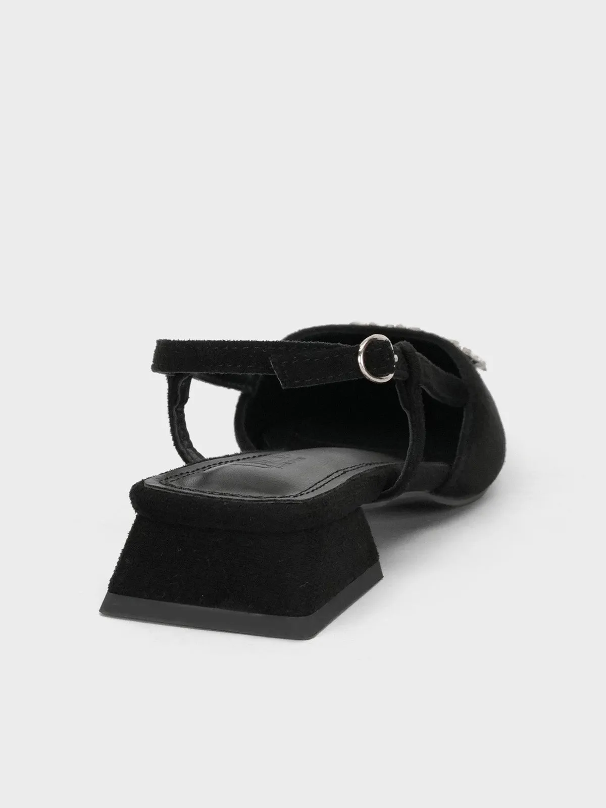 Women "KYOU" Pointy Back Strap Sandals