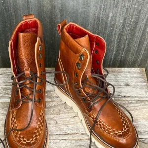 Women’s Bedstu lace up boots.
