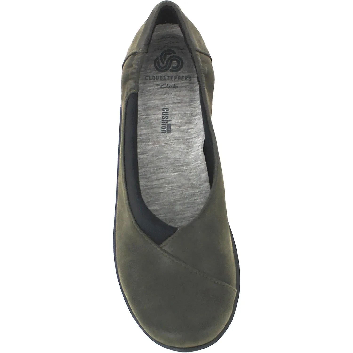 Women's Clarks Cloudsteppers Sillian Jetay Cloudsteppers Khaki Synthetic