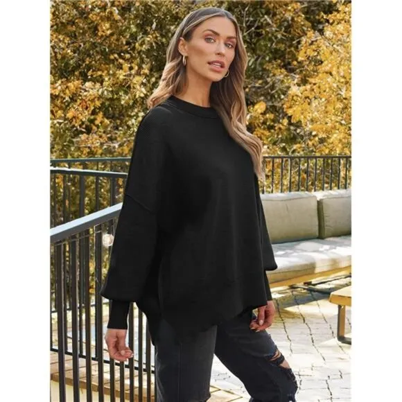 Women's Crewneck Batwing Sweater