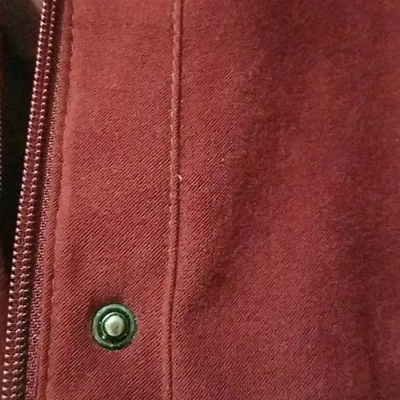 WOMENS FORECASTER BOSTON MAROON HEAVY WINTER COAT