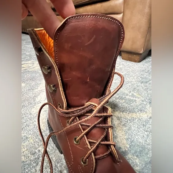 Women’s Sebago lace up boots