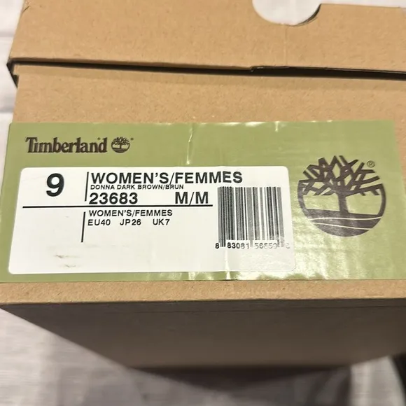 Women’s Timberland Donna Lace-Up Boots size 9 brown