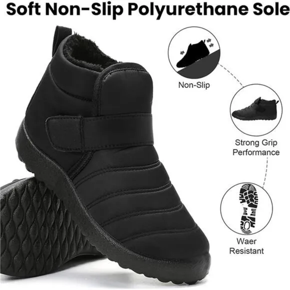 Women's Winter Snow Boots Fur Lined Warm Ankle Booties