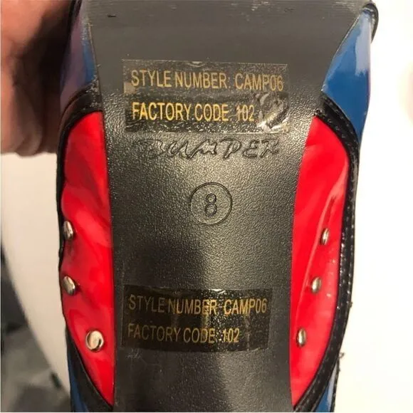 Y2K Zig Shoo statement 4” heel boots