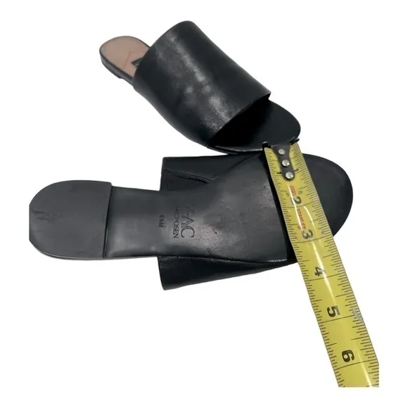 ZAC ZAC POSENViola Slide Sandals Black Leather woman’s size 6.5 M